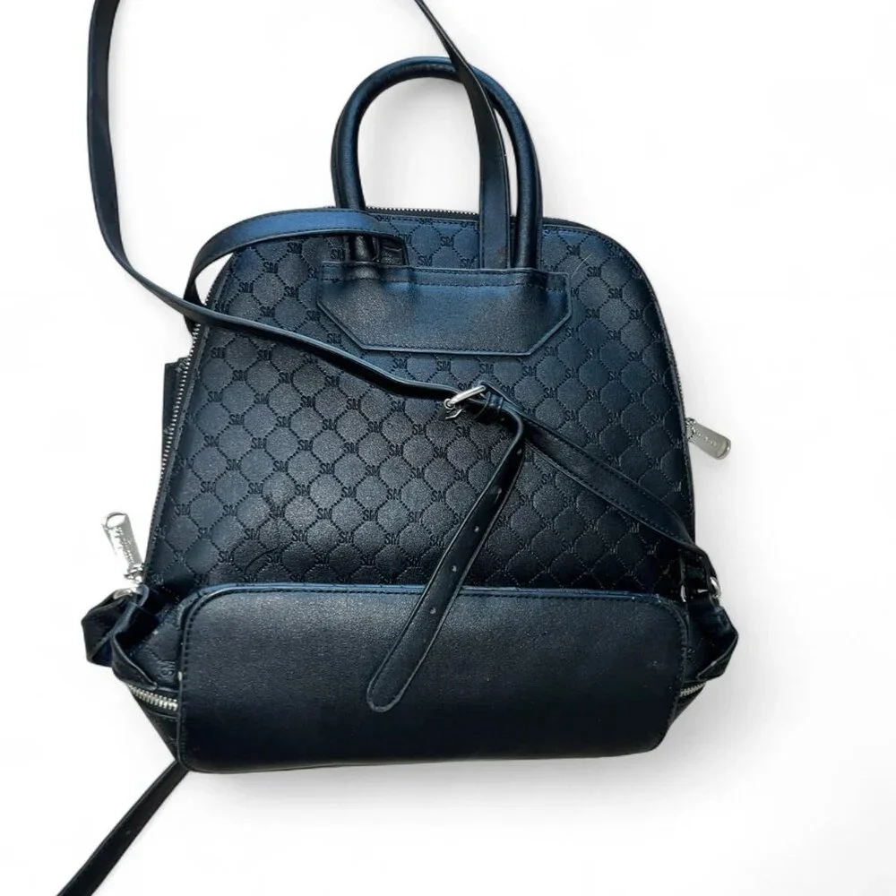 Steve Madden Black Shoulder Backpack